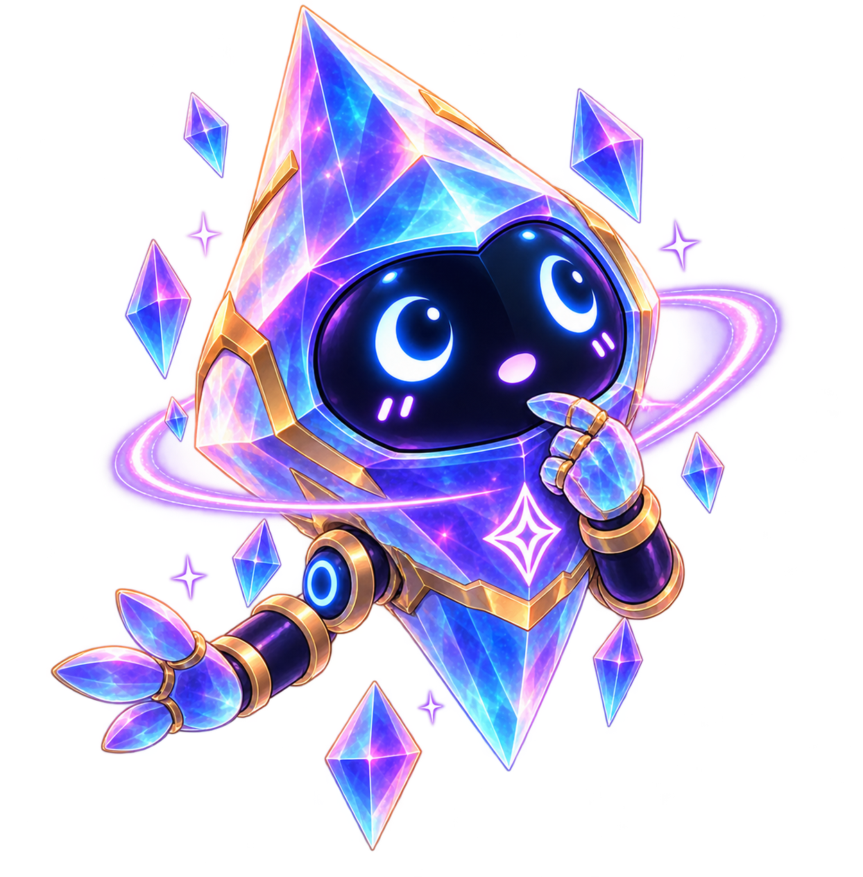 VRTon 2026 crystal mascot